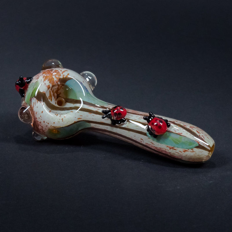 Empire Glassworks Lady Bug Hand Pipe.