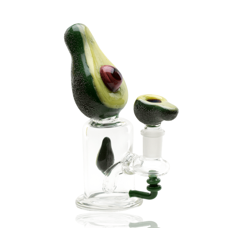 Empire Glassworks Mini Avocado Dab Rig.