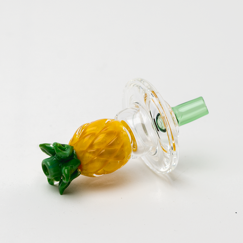 Empire Glassworks Pineapple Directional Flow Carb Cap.