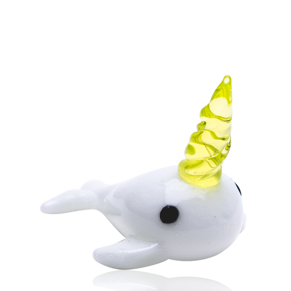 Empire Glassworks Radioactive Narwhal Glow Dabber.