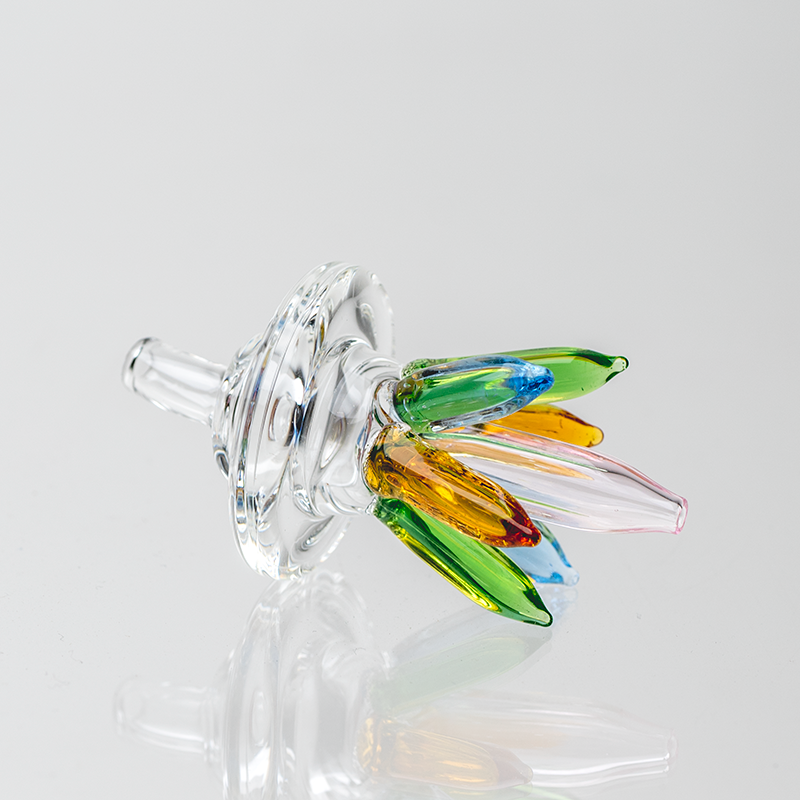 Empire Glassworks UV Healing Crystals Directional Flow Carb Cap.