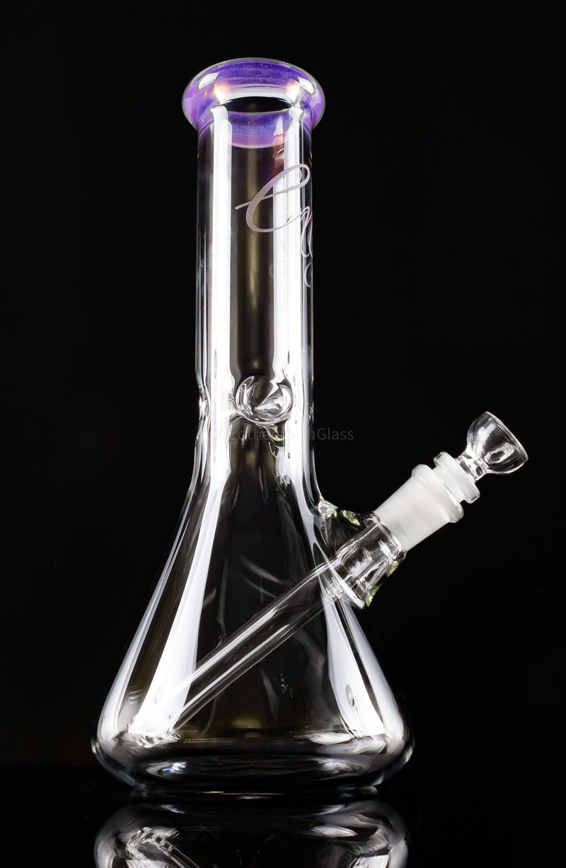 Envy Glass Designs Color Accented 50mm 12 In Beaker Bong.