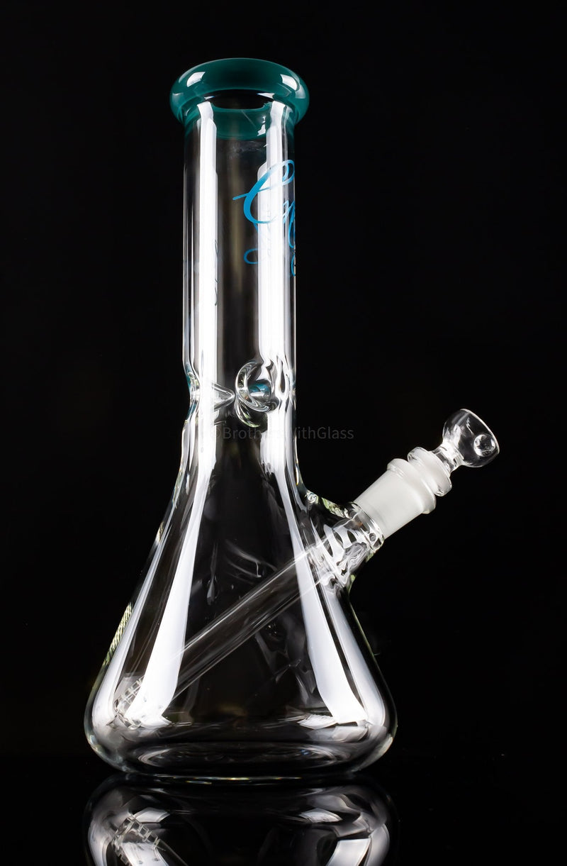 Envy Glass Designs Color Accented 50mm 12 In Beaker Bong.