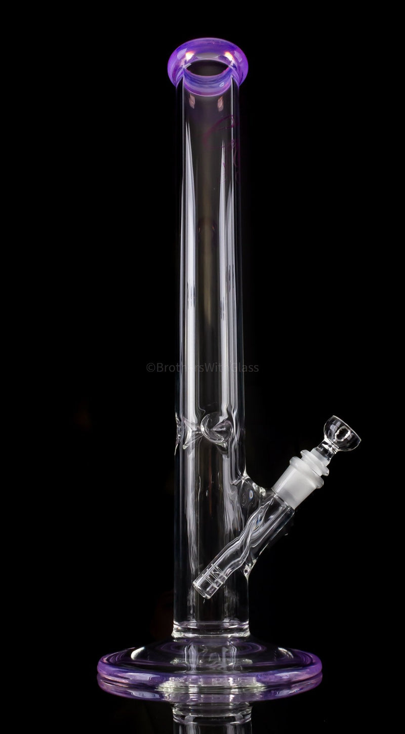 Envy Glass Designs Color Accented 50mm 18 In Straight Bong.