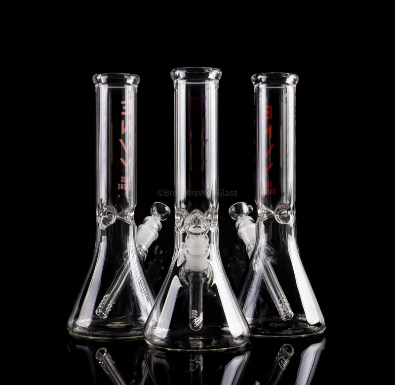 Envy Glass Designs Label 50mm 12 In Beaker Bong.