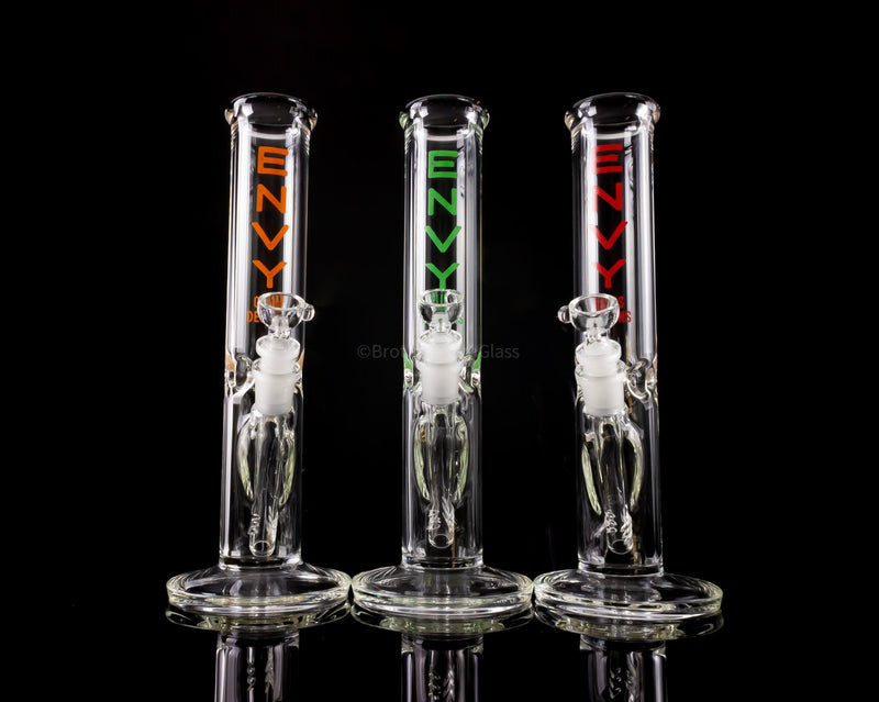 Envy Glass Designs Label 50mm 12 In Straight Bong.