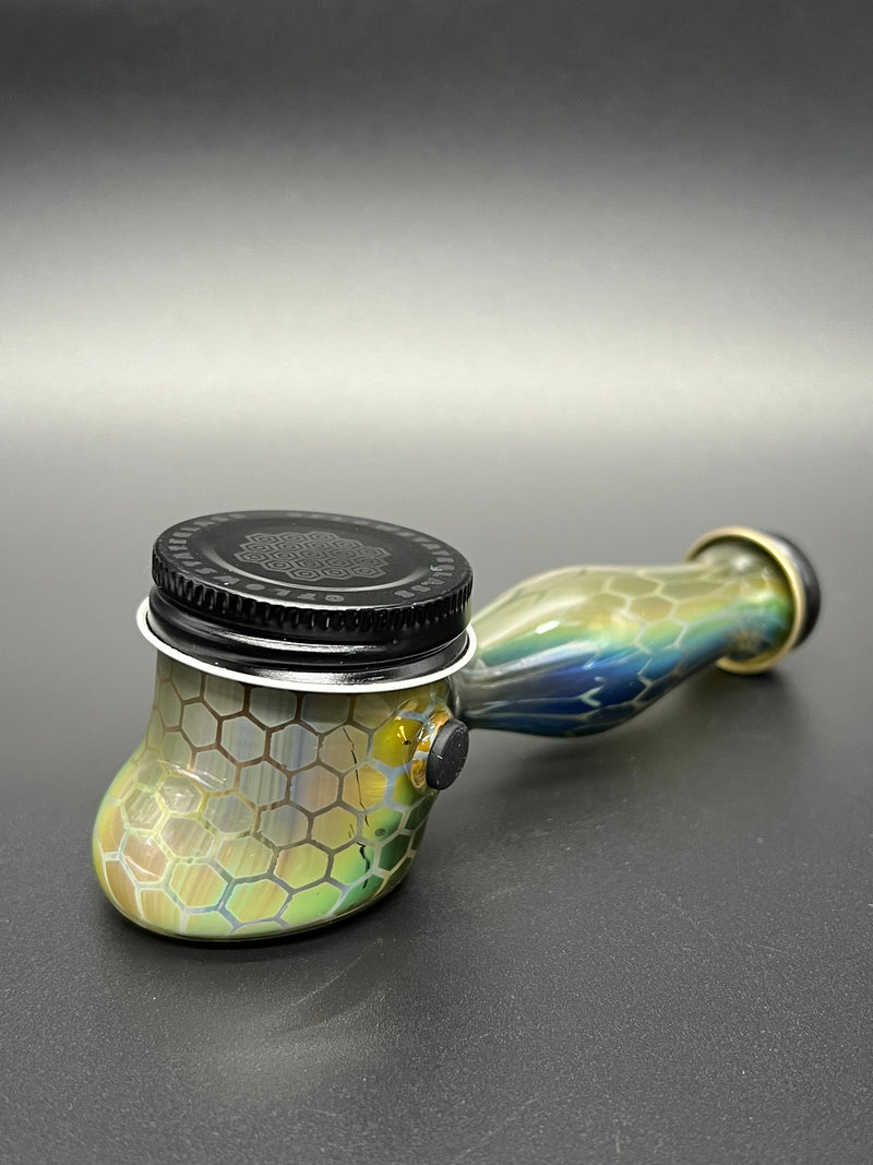 Flowstate Glass Baller Hammer Hand Pipe - Fumed Charcoal Flowstate Glass