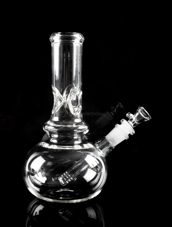 Glowfly Glass 9 In Bubble Bottom Bong.