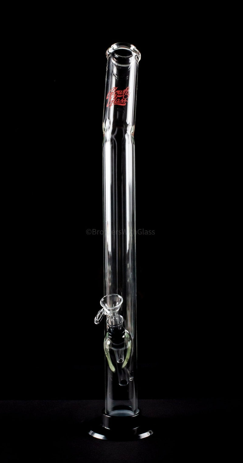 Glowfly Glass Bent Neck Bong With Removable Base.