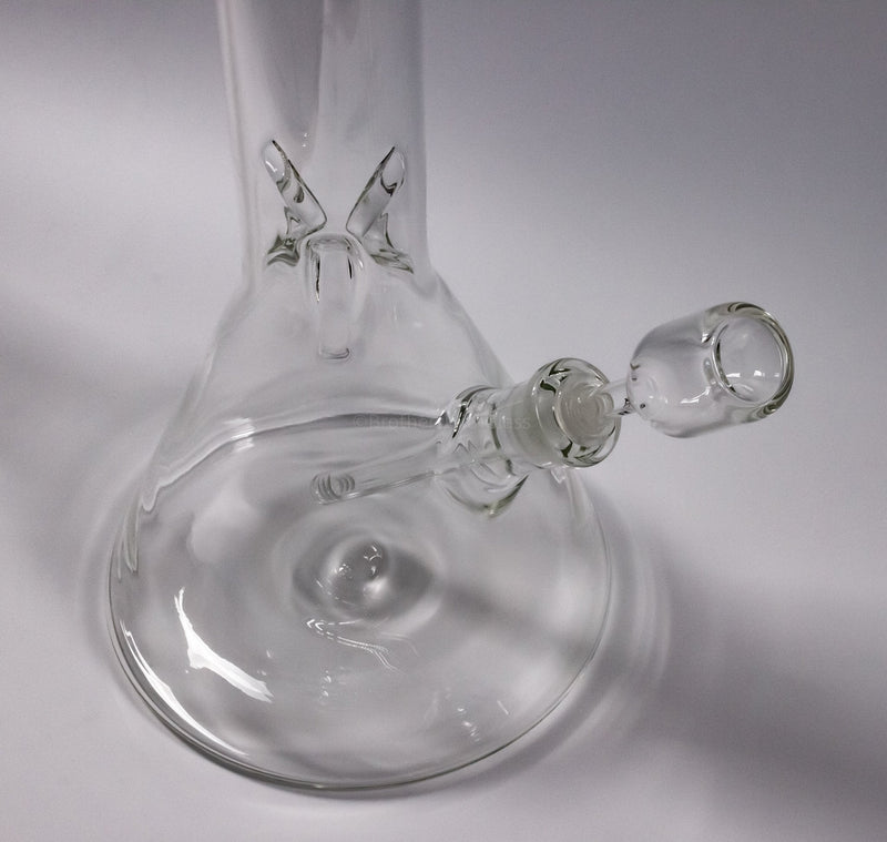 Glowfly Glass Four Foot Bent Neck Beaker Bong.