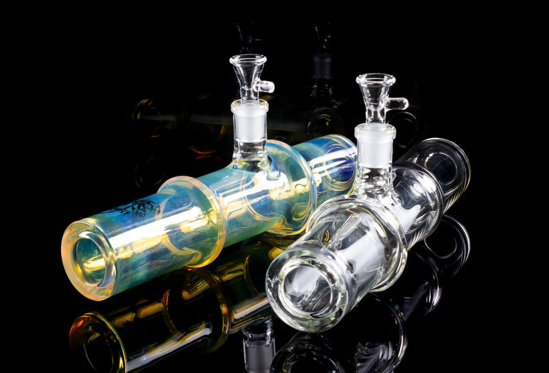 Glowfly Glass Glass 50mm Steamroller Hand Pipe.