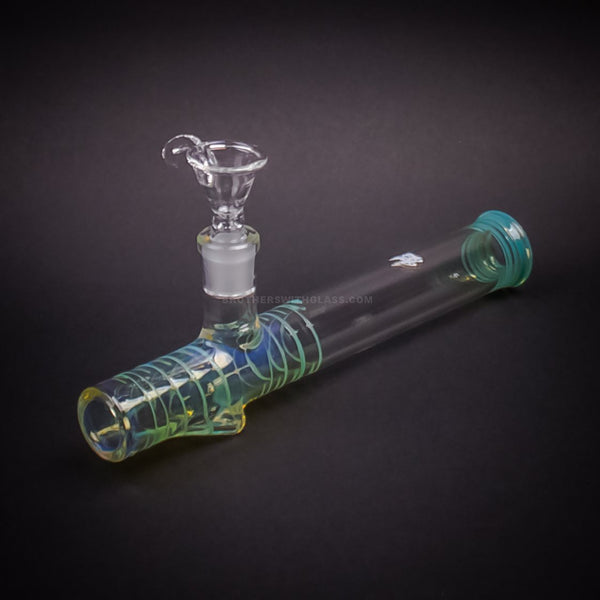Glowfly Glass Glass on Glass Steamroller Hand Pipe.