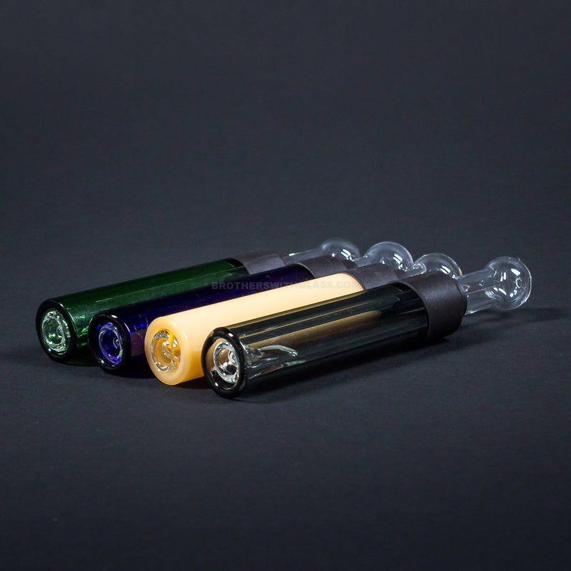 Goo Roo Designs Colored Glass Blunt Hand Pipe.