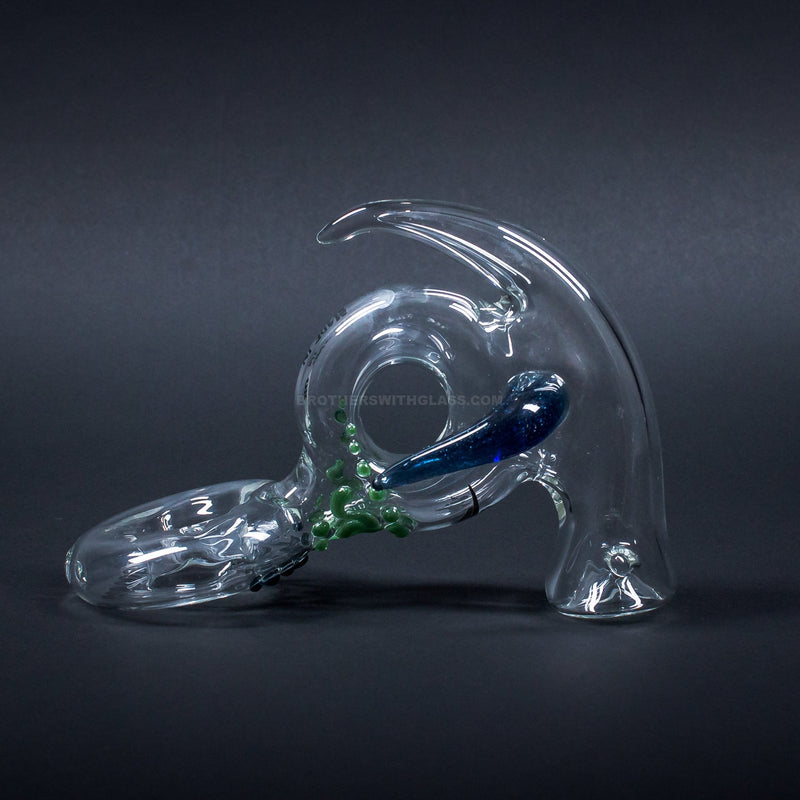 Goo Roo Designs Donut Hand Pipe With Horn.
