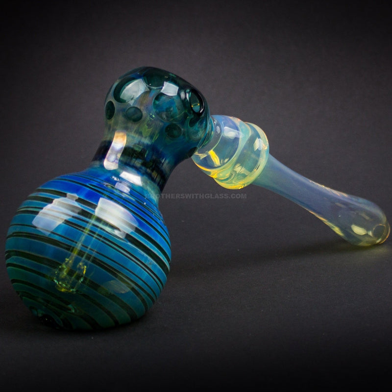 Goo Roo Designs Fumed Hammer Bubbler Water Pipe.