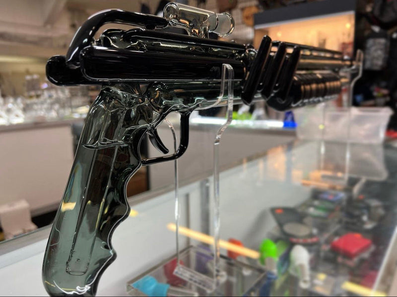 Goo Roo Designs Glass Shotgun Dab Rig - Peaceful Weapon Series Goo Roo Designs