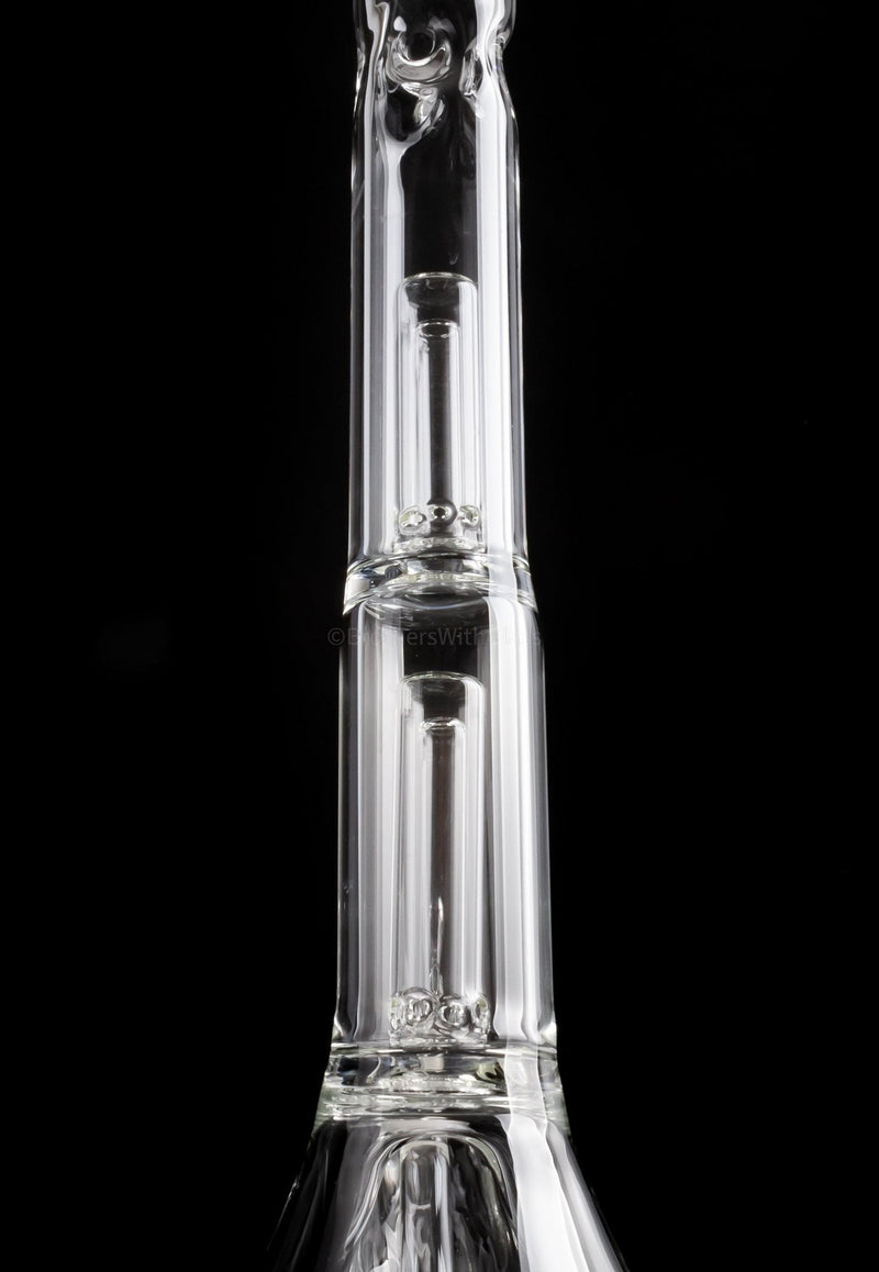 Goo Roo Designs Tall Double Dome Perc Beaker Bong.