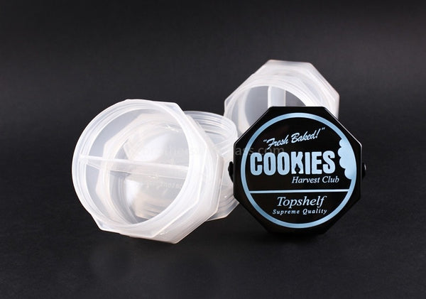 Goodlife Fresh Baked Stacked Cookies Jar with Compartments.