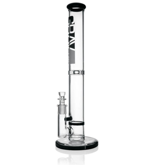 Grav Labs 12 In Straight With Honeycomb Perc Water Pipe.