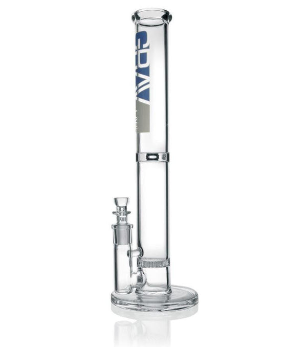 Grav Labs 16 In Straight With Honeycomb Perc Water Pipe.