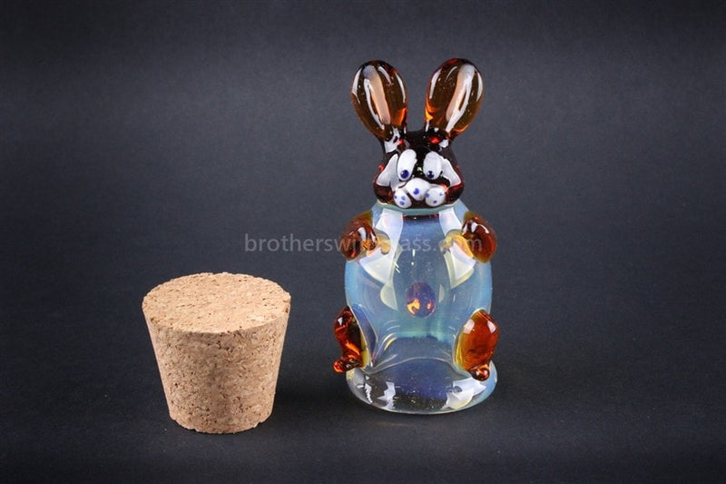 Heady Glass Random Color Stash Jar - Bunny.