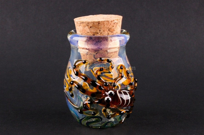Heady Glass Stash Jar - Octopus.