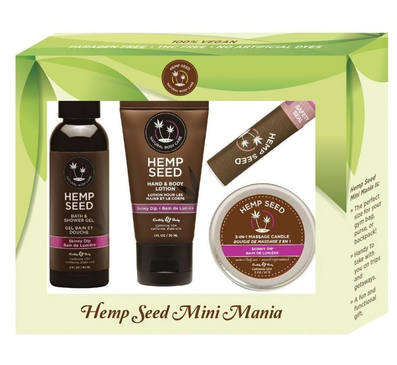 Hemp Seed Mini Mania Gift Set - Skinny Dip.