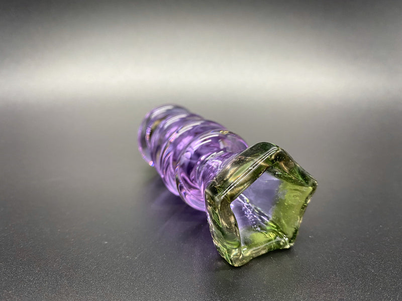 Hilltree Glass Shape Chillum Hand Pipe Brothers with Glass