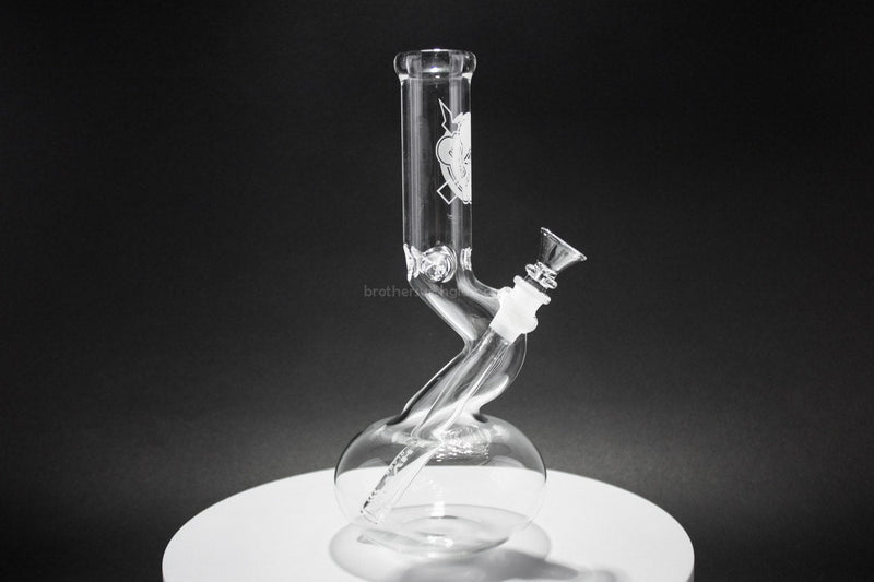 HVY Glass 10 In Bubble Bent Neck Bong.