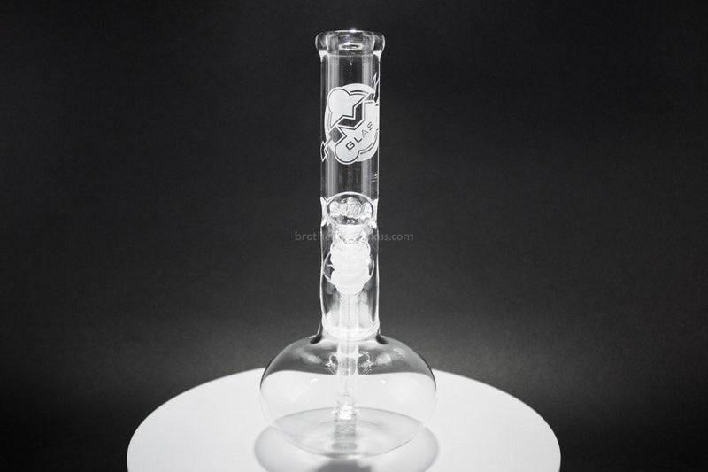 HVY Glass 10 In Bubble Bent Neck Bong.