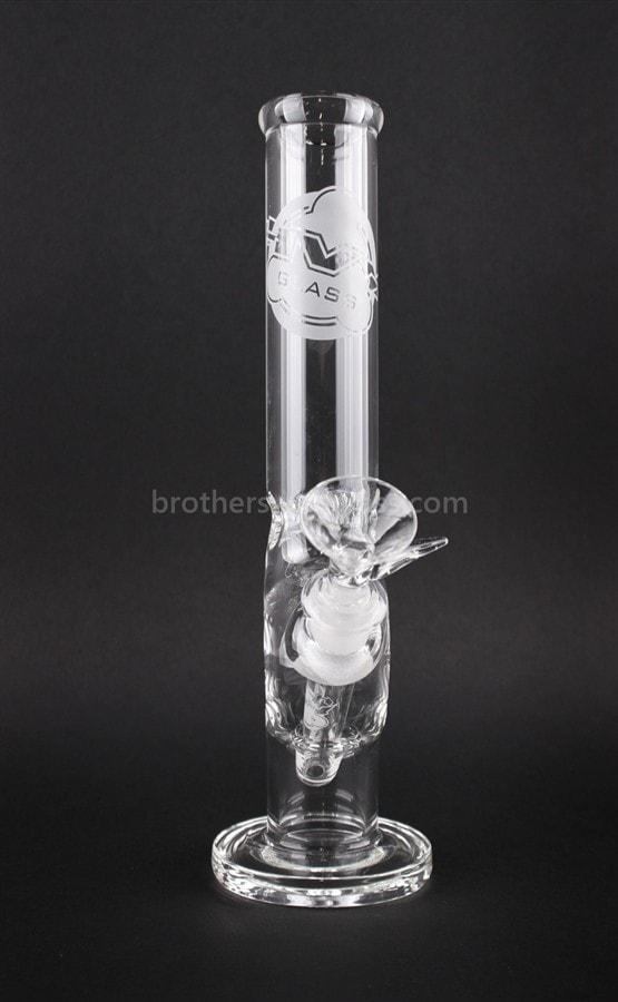 HVY Glass 10 In Clear Curve Bong.