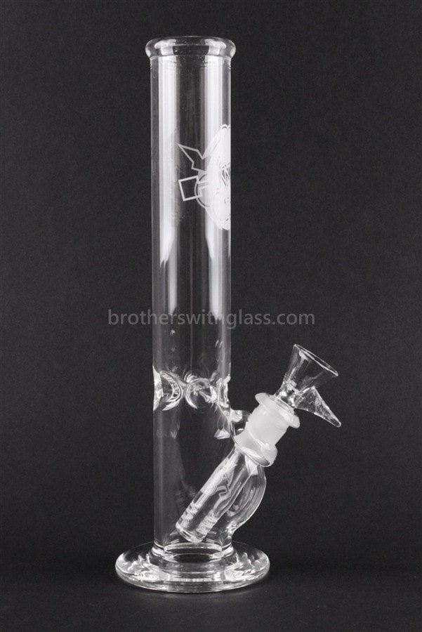 HVY Glass 10 In Clear Straight Bong.