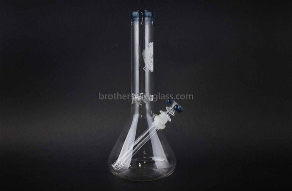 HVY Glass 11 in Beaker Water Pipe - Blue.