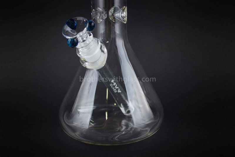 HVY Glass 11 in Beaker Water Pipe - Blue.