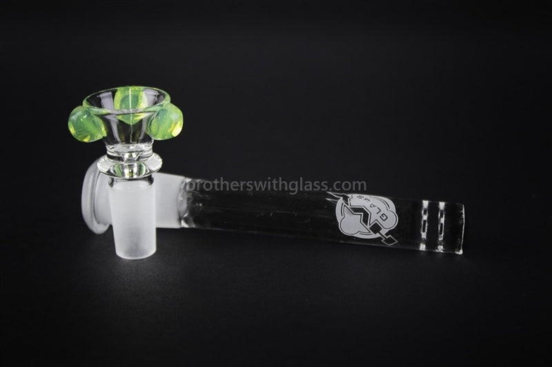 HVY Glass 11 in Beaker Water Pipe - Slyme.