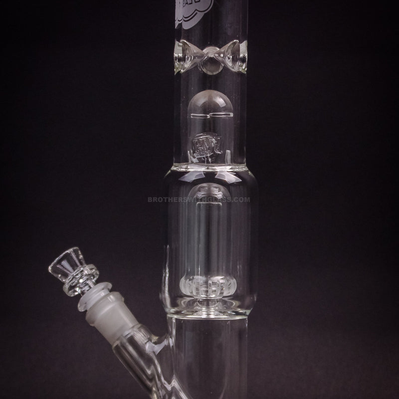 HVY Glass 14 in Straight to Showerhead Bong.