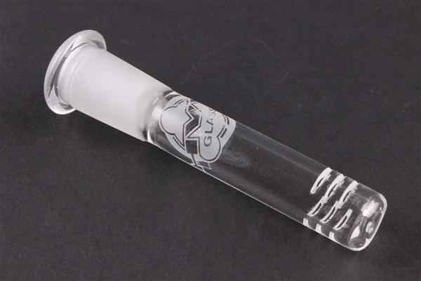 HVY Glass 3.25 Inch Replacement Gridded Downstem.