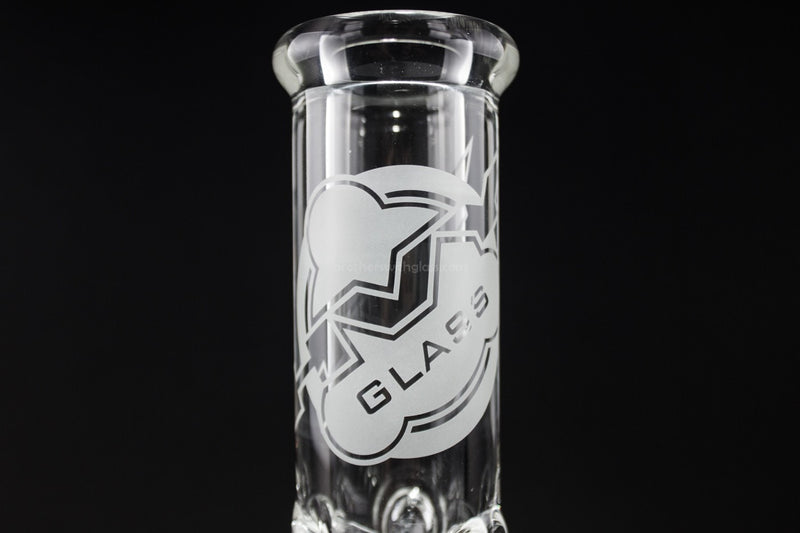 HVY Glass 9 mm Thick Beaker Bong - 10 In.