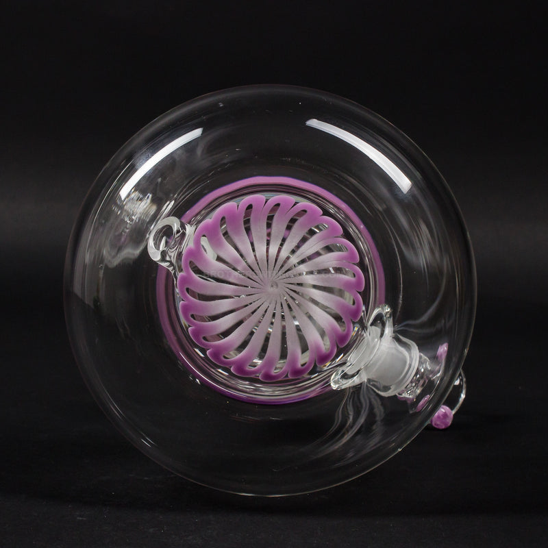 HVY Glass 9mm Color Wrap Beaker Bong - Pink.