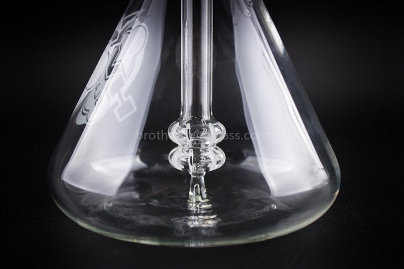 HVY Glass Beaker Bent Neck Bubbler Dab Rig.