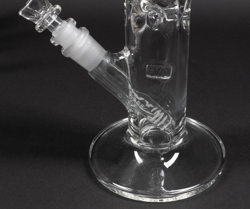 HVY Glass Clear Straight 9mm Bong.