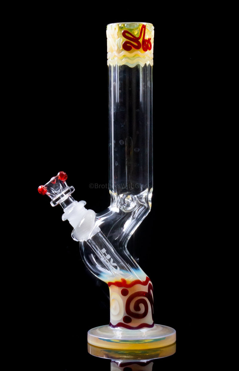 HVY Glass Heady Worked Curve Bong - Color Variations.
