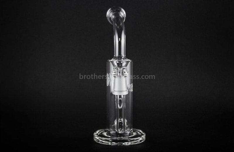 HVY Glass Natural Mini Can Bent Neck Dab Rig - Clear.