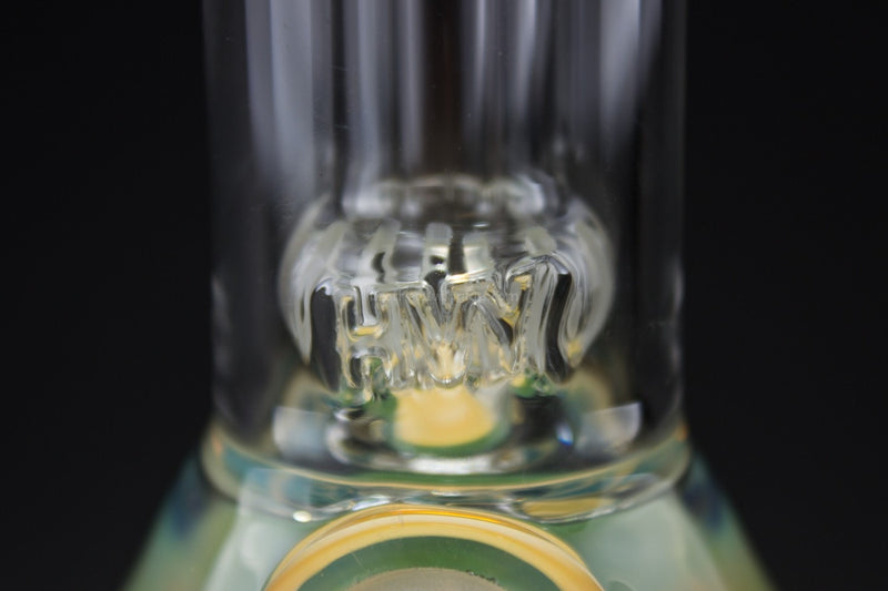 HVY Glass Showerhead Beaker Fumed Water Pipe.