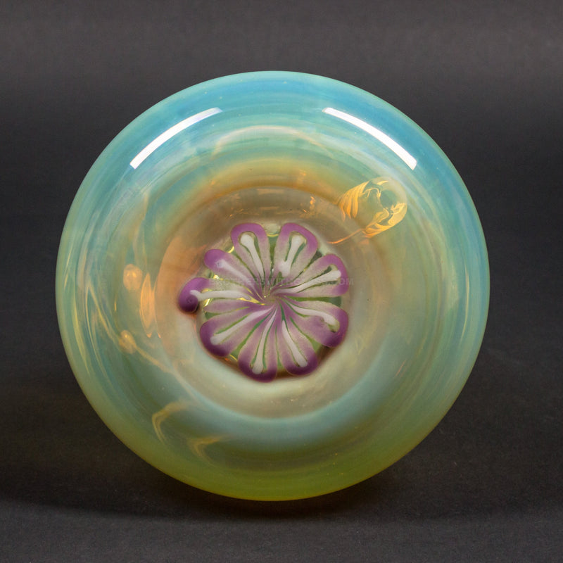 HVY Glass Worked and Fumed Beaker Bong - Purple.