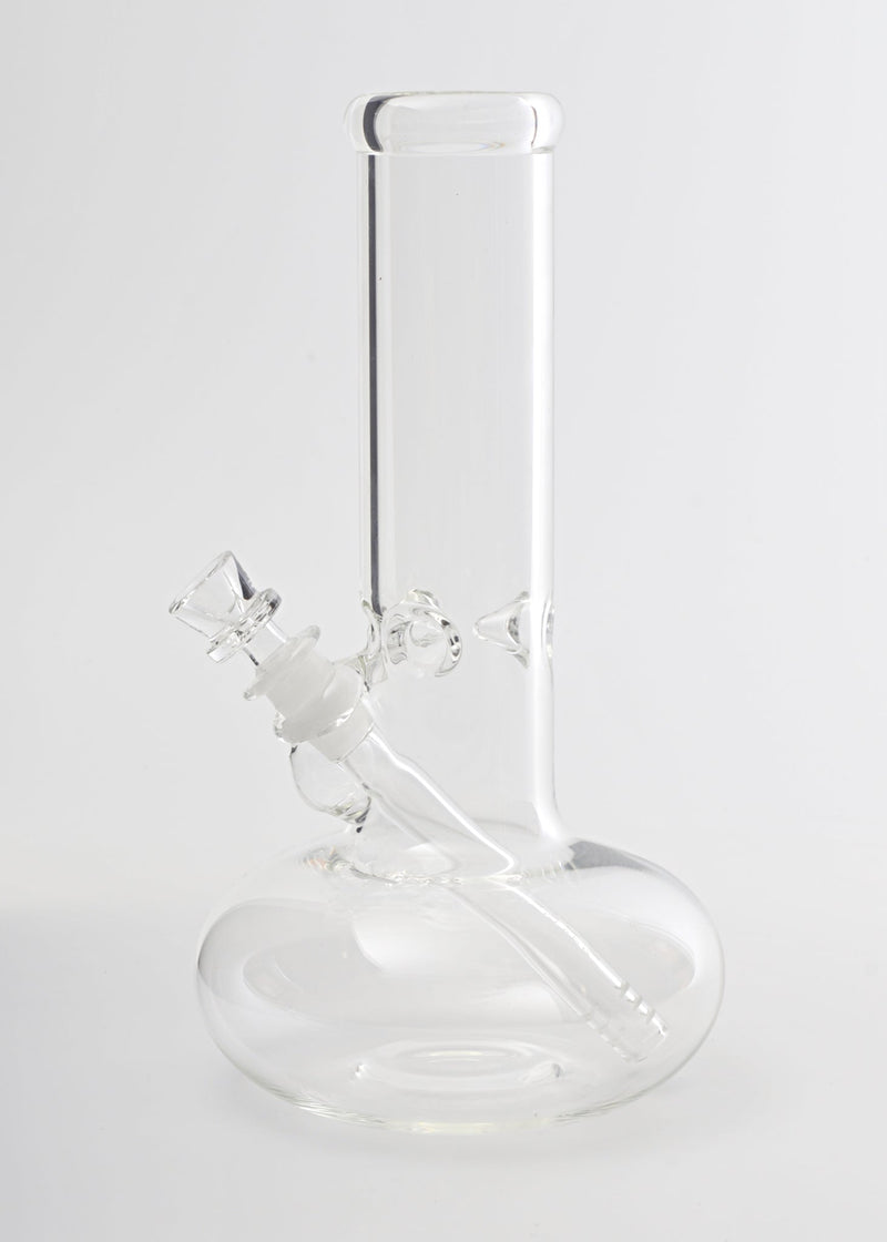 HVY Glass WRKD Mini Bubble Bottom Water Pipe HVY Glass