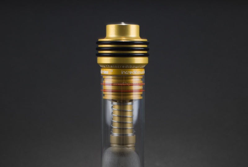 Incredibowl Industries I420 Hand Pipe - Gold.