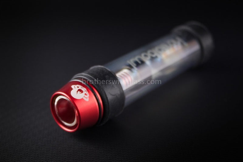 Incredibowl Industries M420 Glass Hand Pipe - Red.