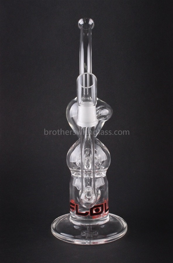 JM Flow Recycler Glass Concentrate Rig - Inline to Beach Ball.