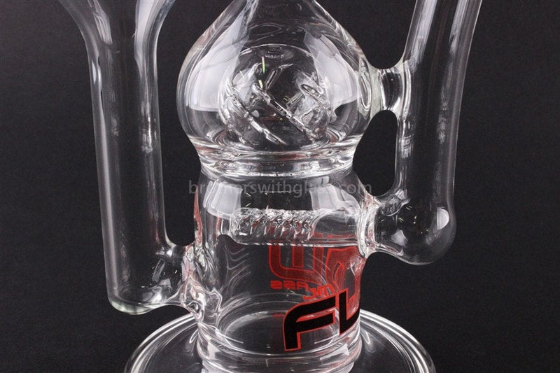 JM Flow Recycler Glass Concentrate Rig - Inline to Beach Ball.